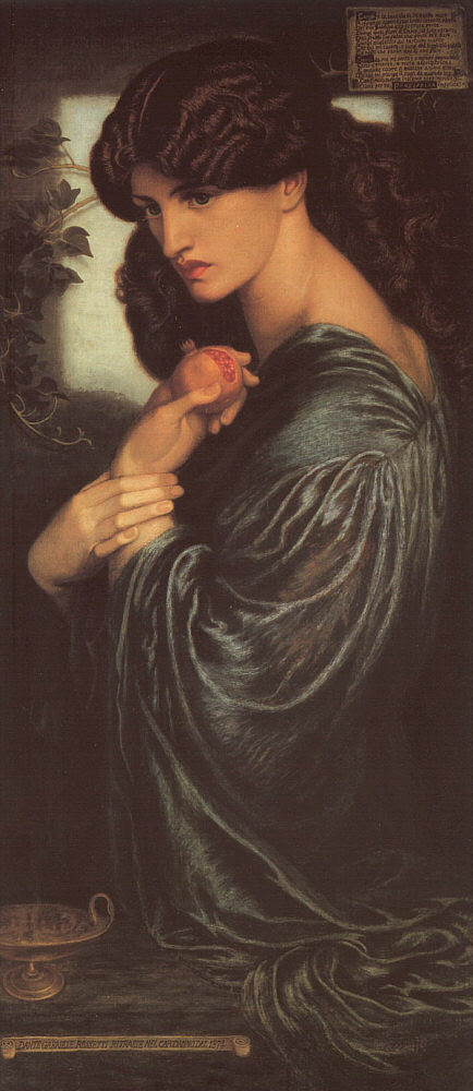 Dante Gabriel Rossetti Proserpine